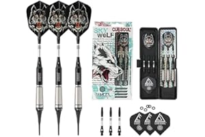 CUESOUL New Punta Morbida Freccette 3 Complete Freccette 16-Gram Barrels (The Sky Wolf Series)