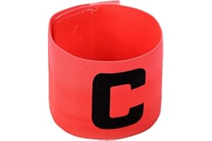 CIPLIKO Captain Armband,Multicolor Fußball Kapitänsbinde Gummizug Armband Klettverschluss Verstellbare Für Erwachsene Jugend Junior Größe Fußball Elastic Armbinden Geeignet Für Viele Sportarten