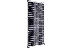 Offgridtec 100 W 36 V Monocrystalline Solar Panel Ideal for 12 V and 24 V Battery Charging