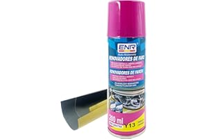 ENERFERO Abrillantador de faros con barniz para faros - Pulir faros coche-Alto brillo y resistente a la abrasión - Elimina óxido, amarilleamiento y arañazos de los faros, fácil de usar - 200ml