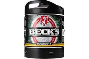 ‎PERFECTDRAFT PerfectDraft Beck's Pils Bier (1 x 6l) MEHRWEG Fassbier