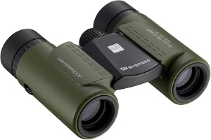 OM SYSTEM 8x21 RC II WP Kikare - Vattentät och Kompakt i Olivgrönt