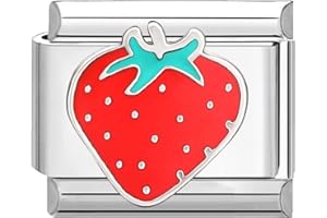 papasgix Italian Charms Module für 9mm Italian Charm Bracelet DIY Lebensmittel Italian Style Charms für Damen Abnehmbar Italienisches Charm Armband Zubehör Mädchen Junge Geschenk