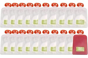 YANZISURA Pochette Gourds Réutilisable Pour Aliments Pour Bébés, Station De Compression Pour Aliments Pour Bébé Avec Pochette Alimentaire Réutilisable Pour Purée De Fruits, Squeeze Station Fabricant De Jus