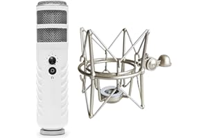 Rode Podcaster MKII USB Dynamisches Mikrofon + keepdrum MS088 Mikrofon-Spinne