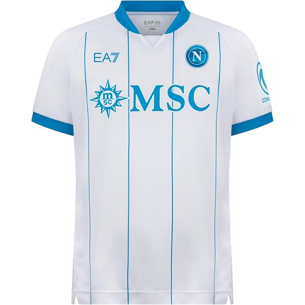 SSC NAPOLI Replica Away Shirt 2025/2026, EA7 Official Product