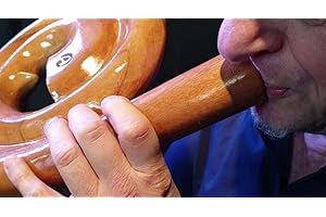 Australian Treasures - Australian Treasures Spiral Travel Didgeridoo - AT-Spiral compresa la borsa spiraldidgeridoo
