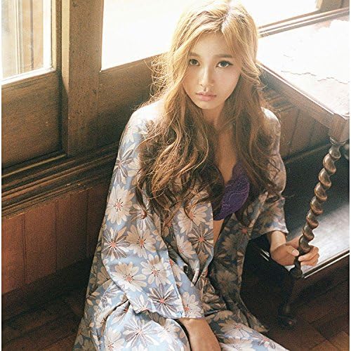 CUI South Korea'S New Autumn Japanese Fresh Daisy Harness Three Sets of Loose Wide Leg Pants Pajamas Set,A,L