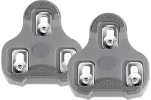 NAACOO Bike Cleats Compatible with Look KEO Bike Grip Cleats, Indoor Peloton Outdoor Cycling Road & Bicycle Clips Clipless Spinning Cycle Shoes