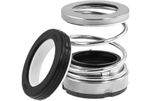 UXCELL sourcing map sourcingmap Sello de Eje Mecánico Bombas de Agua Adaptadores Muelle Helicoidal Único 25mm