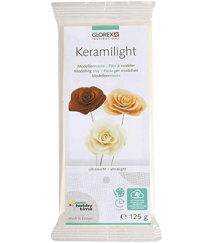 Pâte De Porcelaine Amelie Prager 500g Blanc - Modelage Finesse, Séchage Air Libre