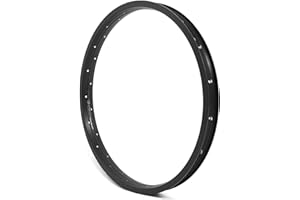 KHEBIKES KHE MVP Jante BMX DD 20" en aluminium T6 seulement 420 g 36 trous 35 mm de large Noir