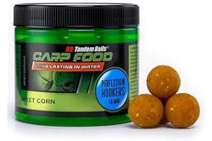 Tandem Baits Carp Food Perfection Hookers | Carpfishing Pesche Pesca Accessori | Alimentatore per la Pesca Carpa | Pesca Accessori alla Carpa 18mm 120g
