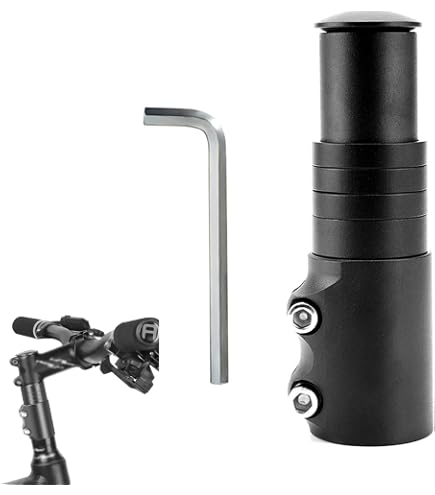 Rehausseur De Guidon Vélo 120 Mm Aluminium – Potence Réglable ±30° Pour 25,4/28,6 Mm – Confort & Posture Saine VTT/Route