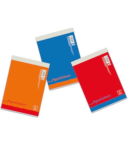Blocchi Pigna Cervino A5 - Pacco Da 10, Quadretti 5mm, Carta 50g/mq, Per Scuola E Ufficio - Foto 11