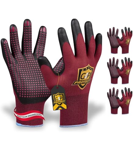 Nitras® 6101 Strickhandschuhe mit Noppen Nitras® 6101 Strickhandschuhe mit Noppen