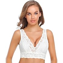 Set 5 Reggiseni Bralette In Pizzo - Senza Ferretto, Con Coppe Rimovibili - Foto 10