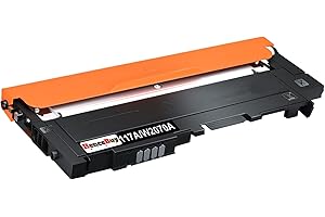 HenceBuy With Chip 117A Black Toner Cartridge Compatible for HP W2070A 117A for HP Color Laser MFP 179fnw 178nw 178nwg 179fwg 150a 150nw 178 179 Printer Ink (Black, Single Pack)