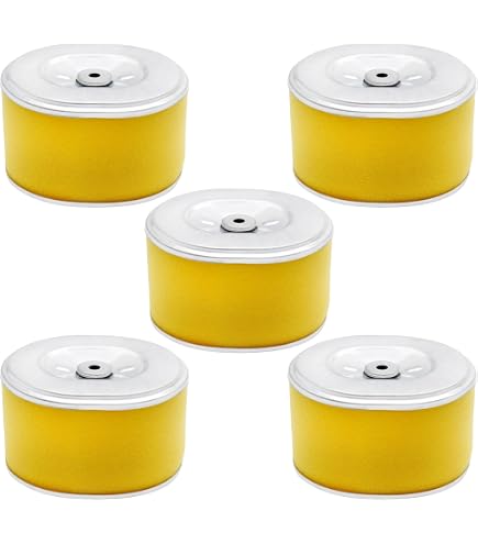 ZAMDOE 2 Stück GX110 Luftfilter + Zündkerze & Kraftstofffilter – Kompatibel Mit Honda GX110/GX120 Motoren