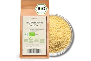 ‎KAMELUR Kamelur Bio Couscous Vollkorn (500g) - aus schmackhaften BIO Vollkornweizengrieß
