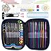 Produktbild Norjews Häkelnadel Set mit 100 Pcs Hochwertiges Stricknadeln Zubehöre und Tragbaren Tasche