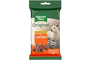 Natures Menu Real Meaty Treats with Chicken, 12 x 60 g