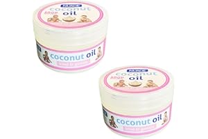 SOTL® X2 Baby Coconut Oil Pure, Organic, Gentle Moisturizer for Sensitive Skin, Cradle Cap, Diaper Rash, Hair Growth 50ml