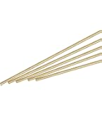 TIHONORI Messingrohr Für Heimwerker - 40mm Durchmesser, Verschiedene Längen Von 6-40mm