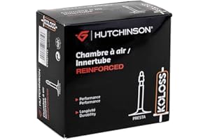 HUTCHINSON - Cámara de Aire - MTB - Reforzada - Resistencia y Antipinchazos - Válvula Presta - Espesor 1,2 mm - 48 MM