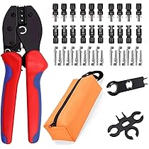 Kit Strumenti Crimpatura Solare - Piegatore, Spelafili E Connettori Per Pannelli - Foto 5