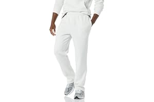Amazon Essentials Hombre Pantalones Deportivos de Forro Polar con Parte Inferior Abierta (Disponibles en Tallas Grandes y Largos Especiales)
