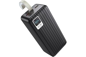 PDBEST Power Bank 50000mAh: QC 3.0 22.5W PD USB-C Fast Charger with 4 Outputs and 3 Inputs, Large Capacity Portable Charger, Power Bank for iPhone, Samsung, iPad etc