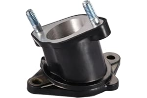 WOOSTAR Collettore Aspirazione Inclinato Carburatore 27mm Sostituzione per CG 125cc 150cc 200cc Verticale Motore Roketa Sunl BMS JCL Jetmoto ATV 4 Wheeler Quad Dirt Pit Bike Go Kart