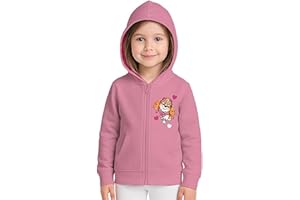 United Labels Paw Patrol Sweatjacke mit Kapuze für Mädchen, Rosa, Kapuzenpullover mit Reißverschluss, Hoodie Kapuzenjacke für Kinder