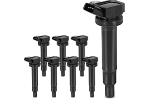YHTAUTO Set of 8 Ignition Coils Pack for Toyota Land Cruiser 4Runner Sequoia Tundra Lexus GS430 LS430 GX470 LX470 LX570 SC430