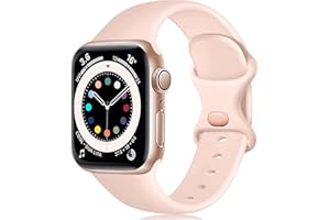 Epova Pasek do zegarka Apple Watch 38 mm, 42 mm, 40 mm, 44 mm, 41 mm, 45 mm, 49 mm, silikonowy zamiennik paska do zegarka iWatch SE serii 9, 8, 7, 6, 5, 4, 3, 2, 1