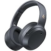 Edifier W820NB Plus Gen 2 Hi-Res Audio ANC Headset, Dark Grey | 88h battery life, LDAC Hi-Res, Space Audio, Bluetooth 5.4, fo