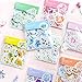 Produktbild ulofpc 10 PCS Aquarell Blumen Sticker Tagesplaner Sammelalbum und Kinder Craft Blume Decals
