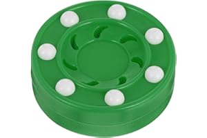 BESPORTBLE 1 pezzo per pattinaggio a rotelle, accessorio per esercizi Air Hockey Puck Hockey su ghiaccio, gioco hockey su ghiaccio, gioco hockey Puck palline da hockey gioco accessori per allenamento
