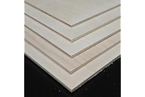 AtHaus® Compensato Multistrato 4mm | Compensato di Betulla | Pannelli in Legno | Tagli Disponibili: 110x50 cm