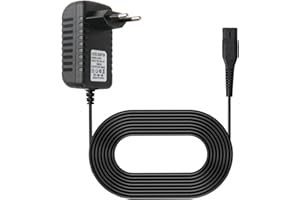 peaceking 5,5 V Chargeur Compatible avec Les Nettoyeur Lave Vitres Karcher WV1, WV1 Plus, WV2 Plus, WV2, WV5, WV5 Premium 2nd génération, WV51, WV55, WV60, WV70, Câble d'alimentation de Rechange