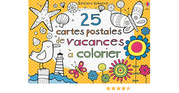 25 Cartes Postales De Vacances A Colorier Whatmore Candice Beurton Sharp Lorraine Amazon Fr Livres