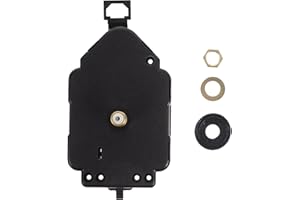 Gatuida Meccanismo di Ricambio per Orologio a Pendolo, Ricambio per Orologio a Pendolo, con Pendolo Lungo e meccanismo di Movimento al Quarzo