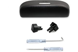 LFOTPP Car Eyeglass Glasses Case Sunglasses Holder Compatible with Toyot-a CHR CH-R 2016-2023, Car Auto Interior Accessories Sunglasses Holder Case For Toyot-a CHR CH-R (Black)