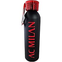 Accappatoio Ufficiale AC Milan Per Bambini - Rosso Nero, Cotone, Con Cappuccio, Taglia 8-10 Anni - Foto 9