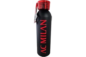 Giemme Borraccia Milan Alluminio 650 ML Borraccie Calcio AC-Milan PS 40048