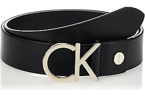 CALVIN KLEIN JEANS Calvin Klein Damen Gürtel Ck Logo Belt Ledergürtel