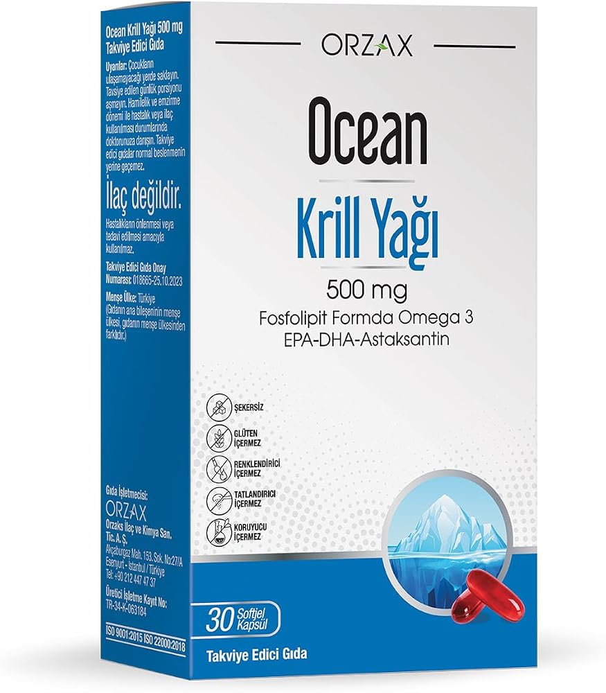 Ocean Krill Oil 30 Softjel Kapsül