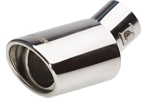 Simoni Racing TRX/30 Exhaust Tip Oval, INOX