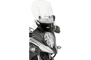 givi airflow af3112 windschutz transparent kompatibel mit suzuki dl 650 v-strom 2017 2018 2019 2020 2021 2022 mototopgun